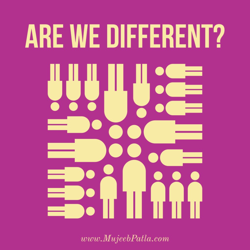 Are We Different, or The Same?, mujeeb patla