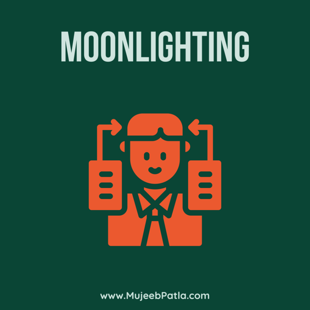 moonlighting, mujeeb patla