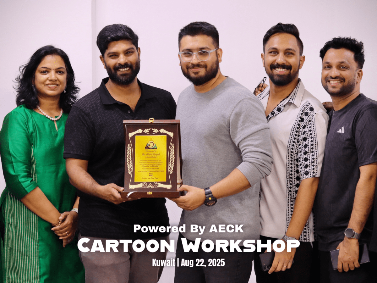 ‘Doodle to Destiny’: AECK’s Cartoon Workshop Sparks Creativity in&nbsp;Kuwait